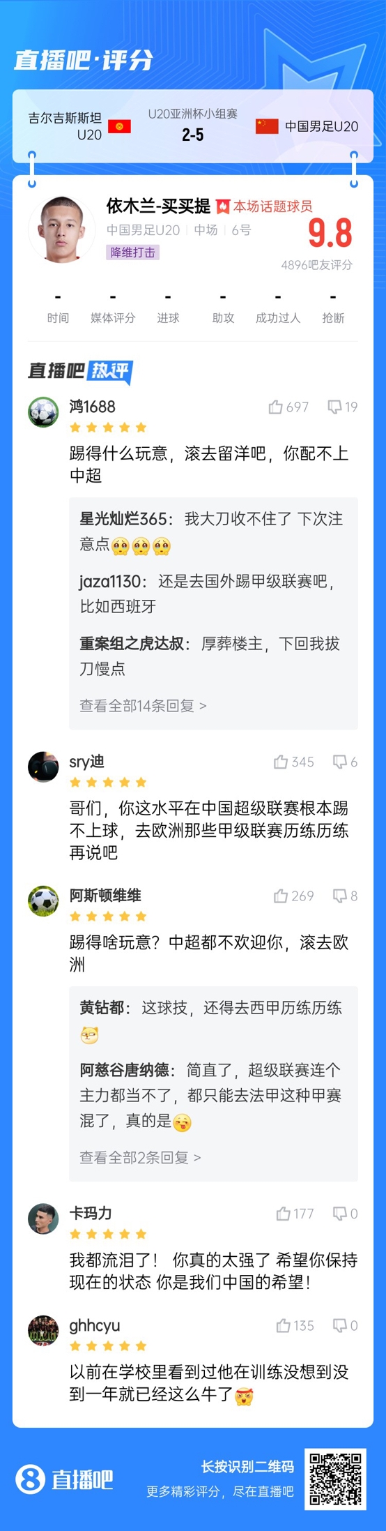  依木蘭這場(chǎng)多少妙傳了？毛偉杰回傳+依木蘭直塞“調(diào)虎離山”
