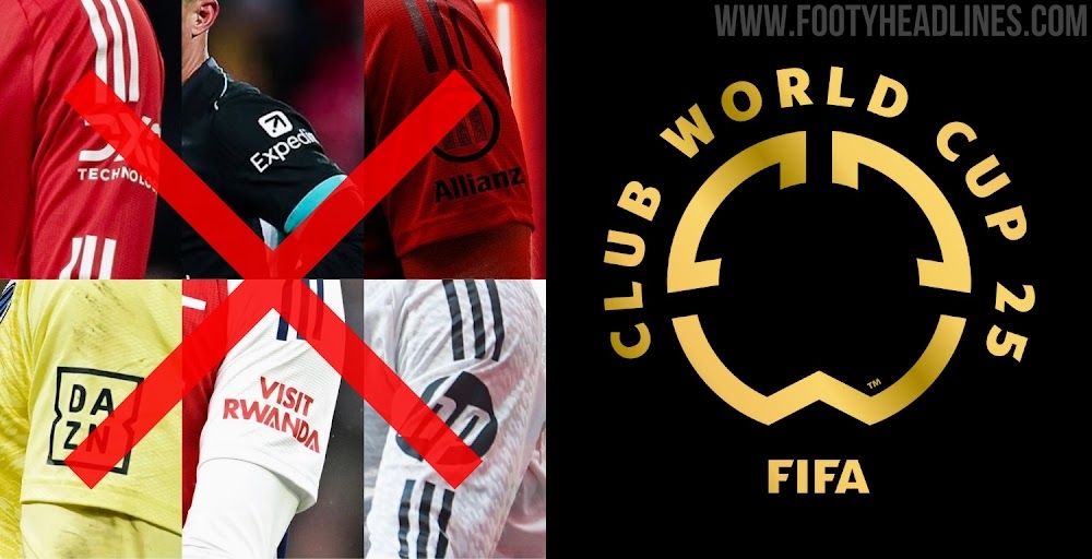  FIFA不允許世俱杯球隊(duì)有袖標(biāo)贊助，需貼上世俱杯徽標(biāo)