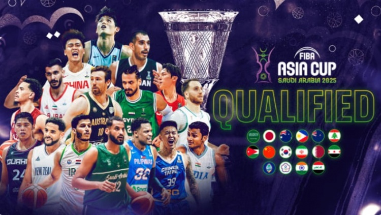  8月在沙特舉辦！FIBA官網(wǎng)：男籃亞洲杯抽簽儀式將在下月8號舉行