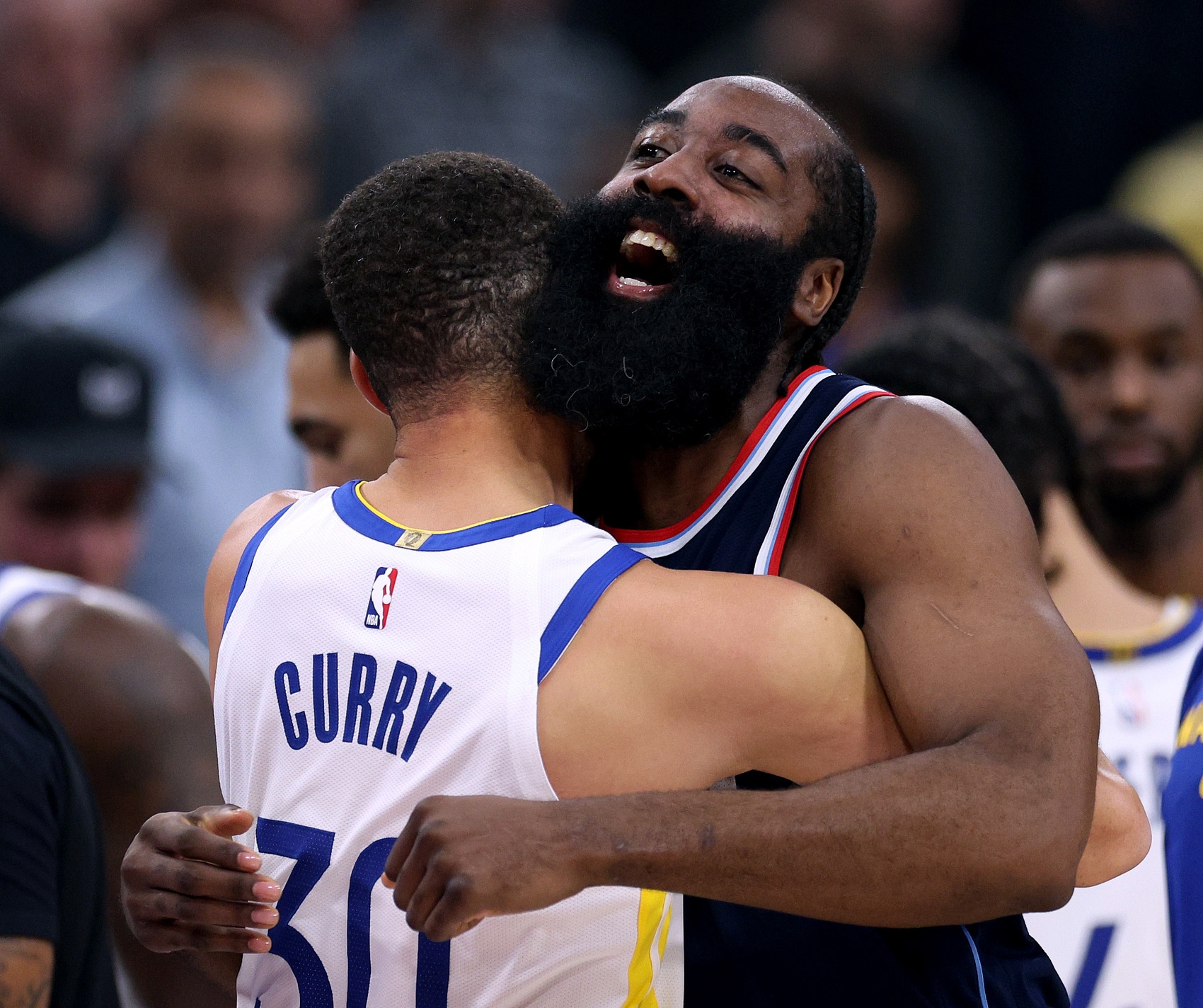  諸神黃昏！庫里哈登先后50+ NBA歷史首次兩名35歲以上球員轟50+！